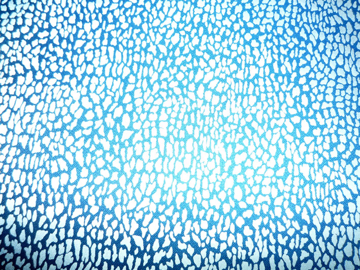 豹紋圖案藍色反光布