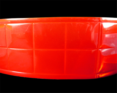 反光PVC-红色有格
