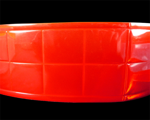 反光PVC-紅色有格