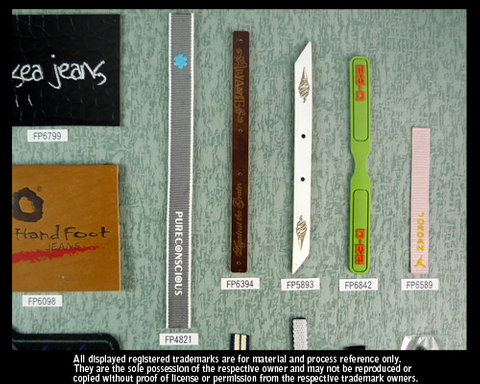 PU环保立体拉链片