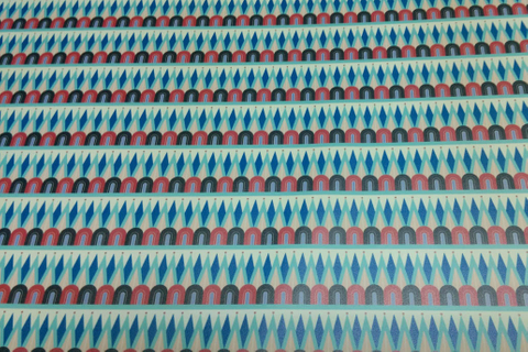 多彩反光、夜光印花布