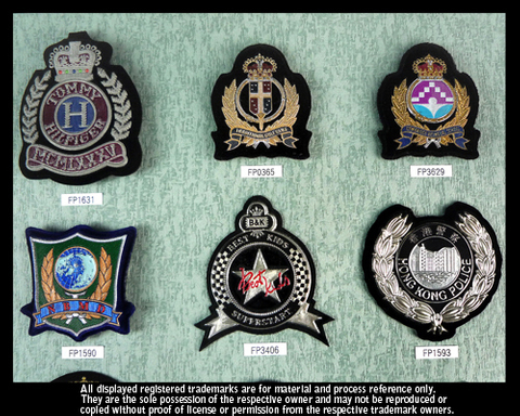 仿刺绣之环保立体商标