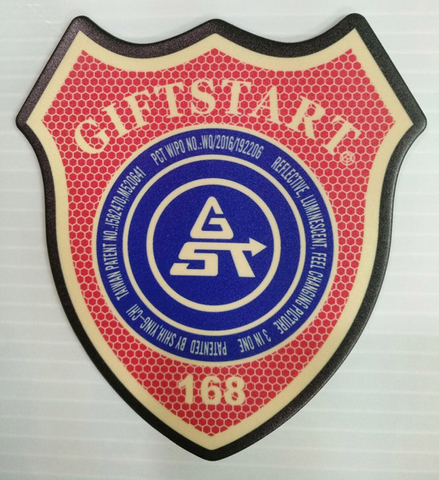 多彩反光、夜光 徽章