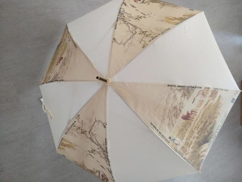 多彩反光夜光雨伞