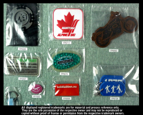 环保立体PU商标