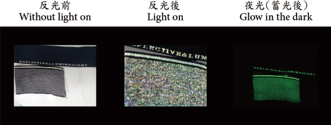 反光发（夜）光 领片