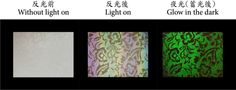 反光发（夜）光 印花