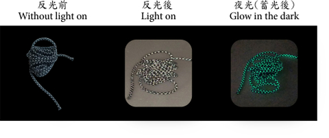 反光发（夜）光 圆绳