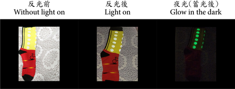 反光发（夜）光 袜子